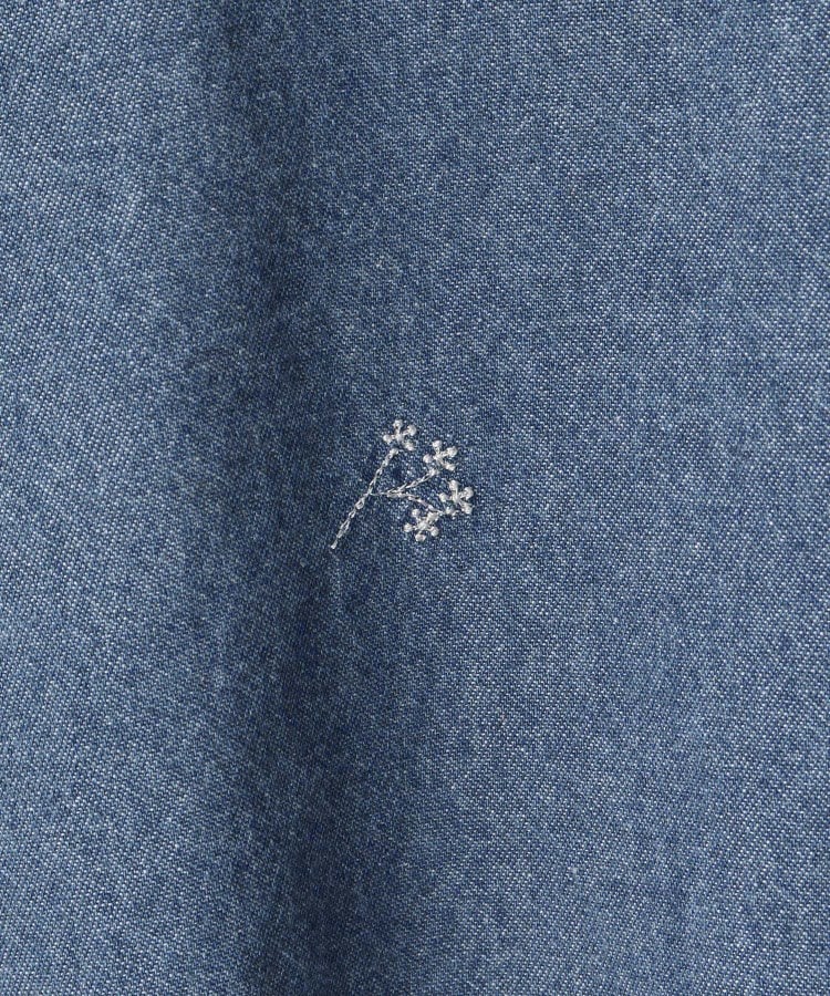 ワンズテラス(one'sterrace)のデニム刺繍ブラウス8