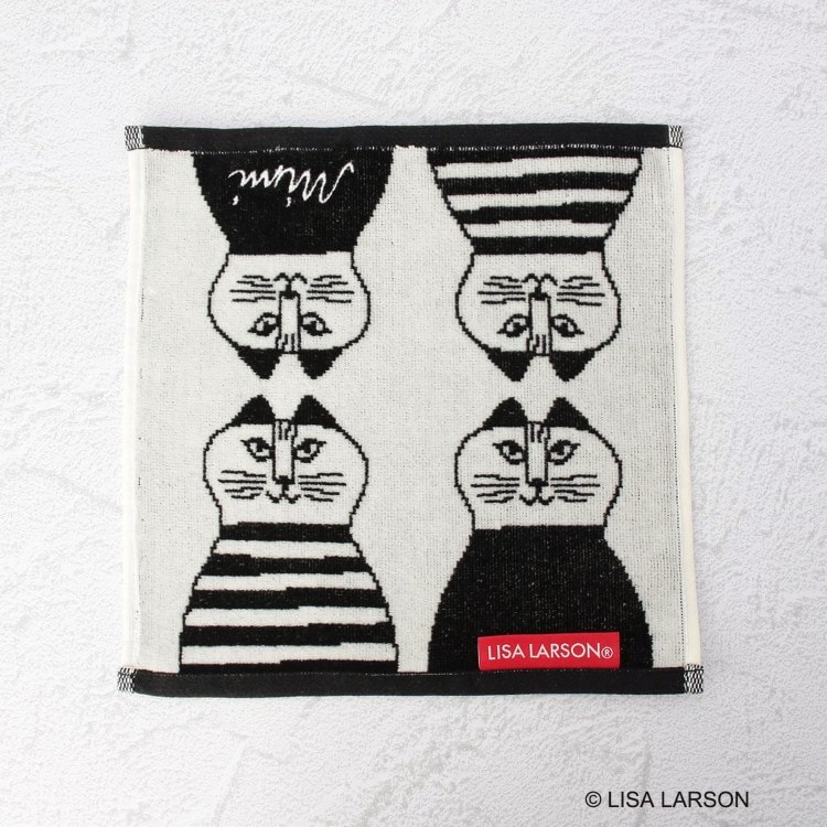ワンズテラス(one'sterrace)の◆LISA LARSON リサ・ラーソン ミニタオル モノクロミンミ ハンカチ・ハンドタオル