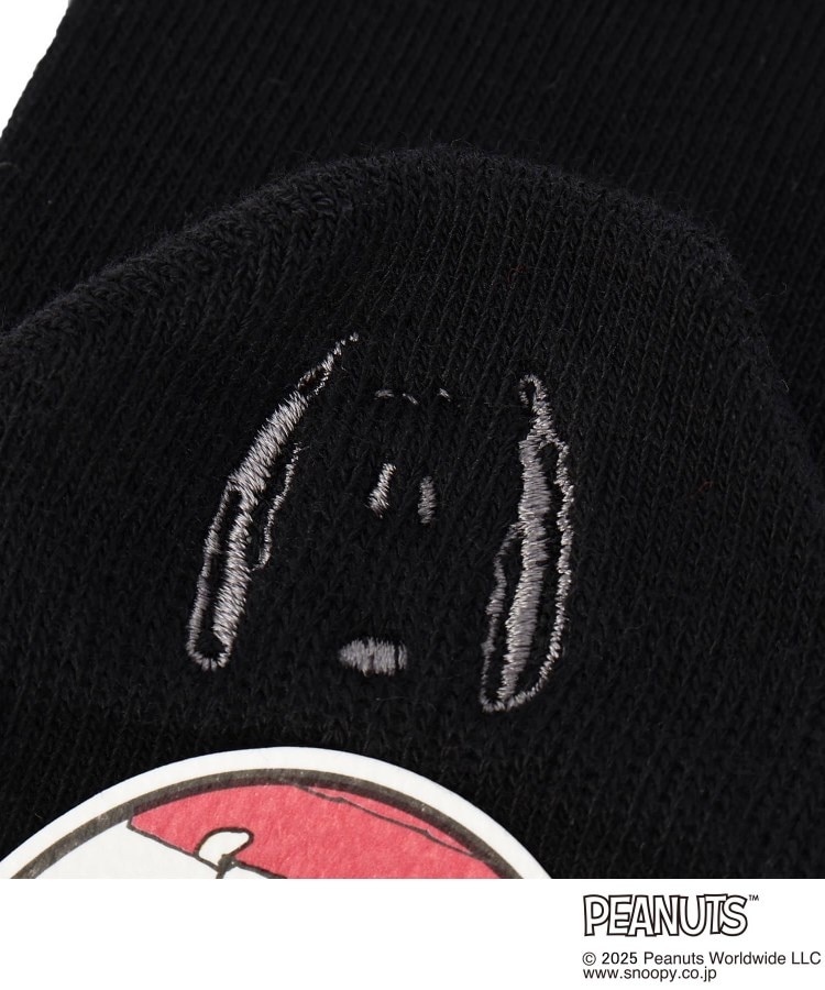 ワンズテラス(one'sterrace)の◆SNOOPY 踵刺繍ソックス フェイス柄3