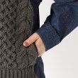 ワンズテラス(one'sterrace)のナイロン キルティングニット コンビベスト6