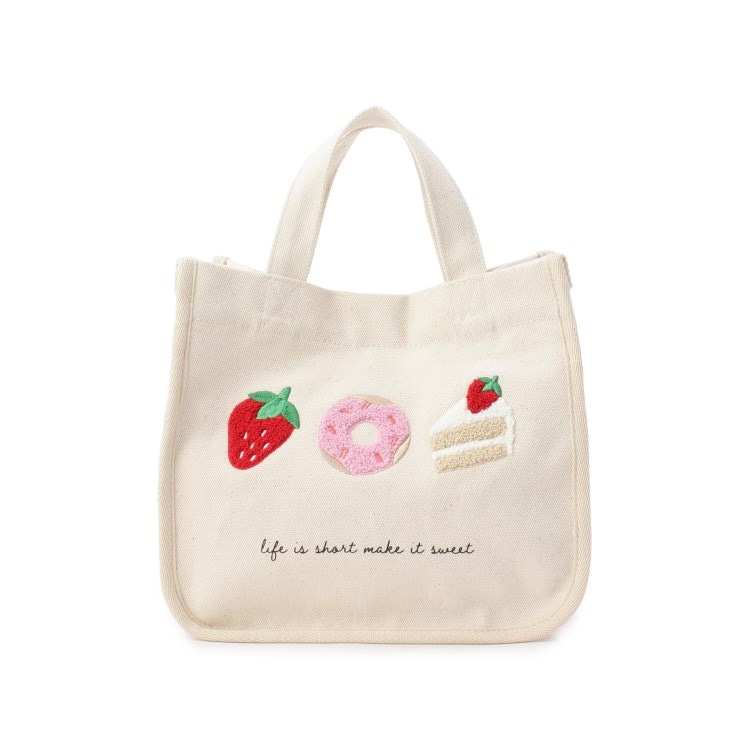 ワンズテラス(one'sterrace)の【ワンズテラスオリジナル】JOUET ジョエット さがら刺繍トート スイーツ トートバッグ