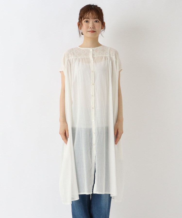 ワンズテラス(one'sterrace)のリゾート 刺繍ワンピース1