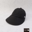 ワンズテラス(one'sterrace)のKippis キッピス ツバ広キャップ ブラック(919)