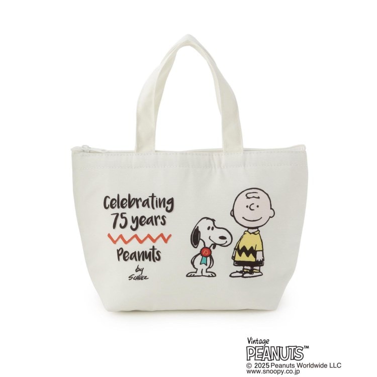 ワンズテラス(one'sterrace)の【ワンズテラスオリジナル】SNOOPY 保冷保温ミニトート 75th スヌーピー