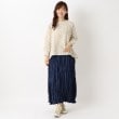 ワンズテラス(one'sterrace)のコットン楊柳Wガーゼ 花柄プリントシャツ9