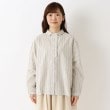 ワンズテラス(one'sterrace)の綿麻前開きブラウス1