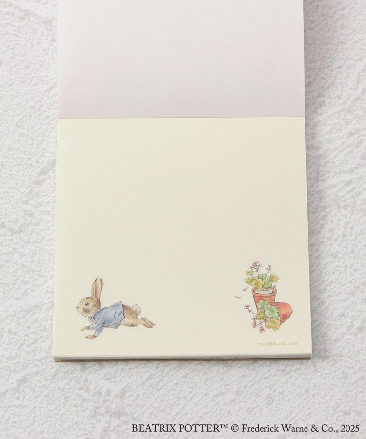 ワンズテラス(one'sterrace)の◆ピーターラビット(TM) メモパッド スクエア いたずらっ子5