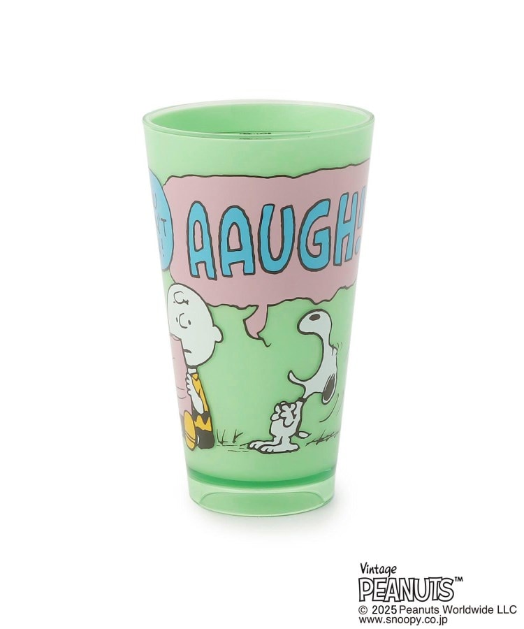 ワンズテラス(one'sterrace)のSNOOPY アクリルタンブラー L 620ml グリーン(922)