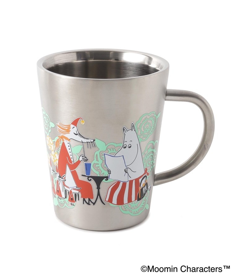 ワンズテラス(one'sterrace)のMOOMIN 二重マグ 360ml グリーン(922)