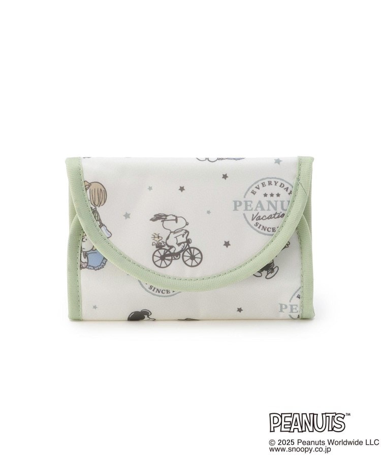 ワンズテラス(one'sterrace)のSNOOPY アクセサリーポーチ ミントグリーン(921)