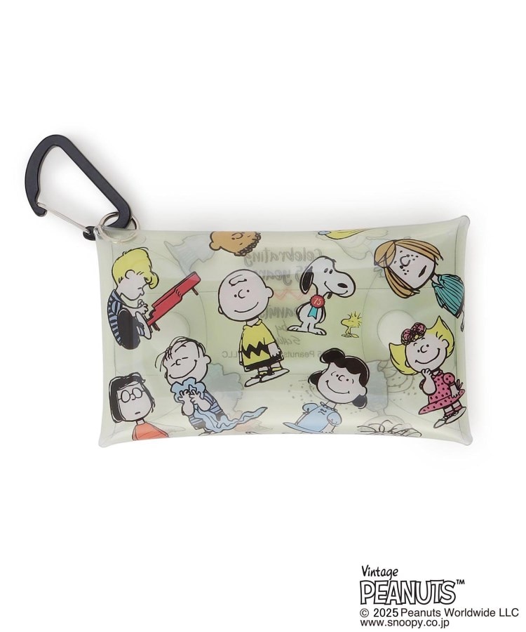 ワンズテラス(one'sterrace)の◆【ワンズテラスオリジナル】SNOOPY クリアマルチケース 75th イエロー(932)