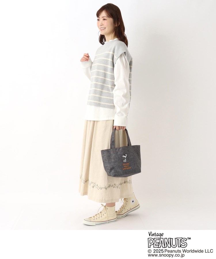 ワンズテラス(one'sterrace)のSNOOPY トートバッグ ボウタイ12