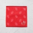 ワンズテラス(one'sterrace)の◆【ワンズテラスオリジナル】苺 タオルハンカチ 刺繍 レッド(962)