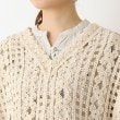 ワンズテラス(one'sterrace)の透かし柄 サイドスリットベスト4