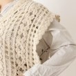 ワンズテラス(one'sterrace)の透かし柄 サイドスリットベスト5