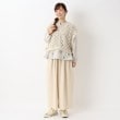 ワンズテラス(one'sterrace)の透かし柄 サイドスリットベスト11