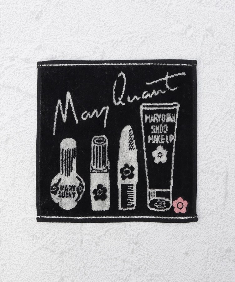 ワンズテラス(one'sterrace)の◆MARY QUANT タオルハンカチ コスメ ブラック(919)