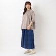 ワンズテラス(one'sterrace)の強撚コットン 9分丈ワイドパンツ11