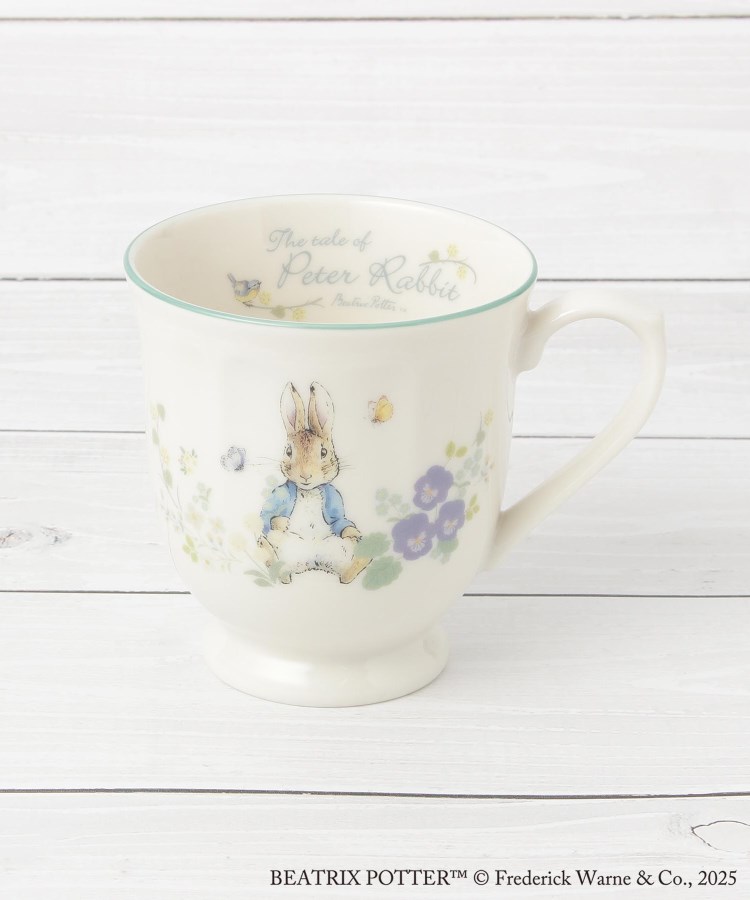 ワンズテラス(one'sterrace)のピーターラビット(TM) マグカップ 340ml ブルー(993)