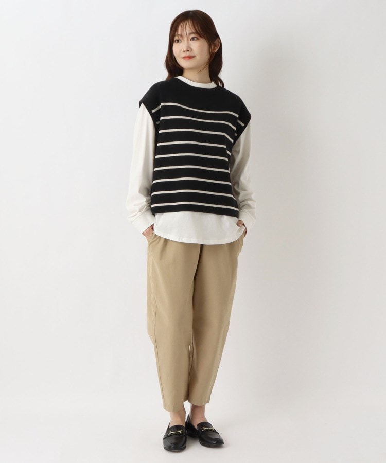 ワンズテラス(one'sterrace)の綿ニット&長袖カットソー アンサンブル21