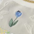 ワンズテラス(one'sterrace)の◆フラワー刺繍 ロークルークォーターソックス6