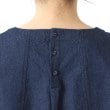 ワンズテラス(one'sterrace)のインディゴ ミモザ刺繍 フレアワンピース5