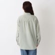 ワンズテラス(one'sterrace)の先染綿麻 スタンドハイカラーシャツ3