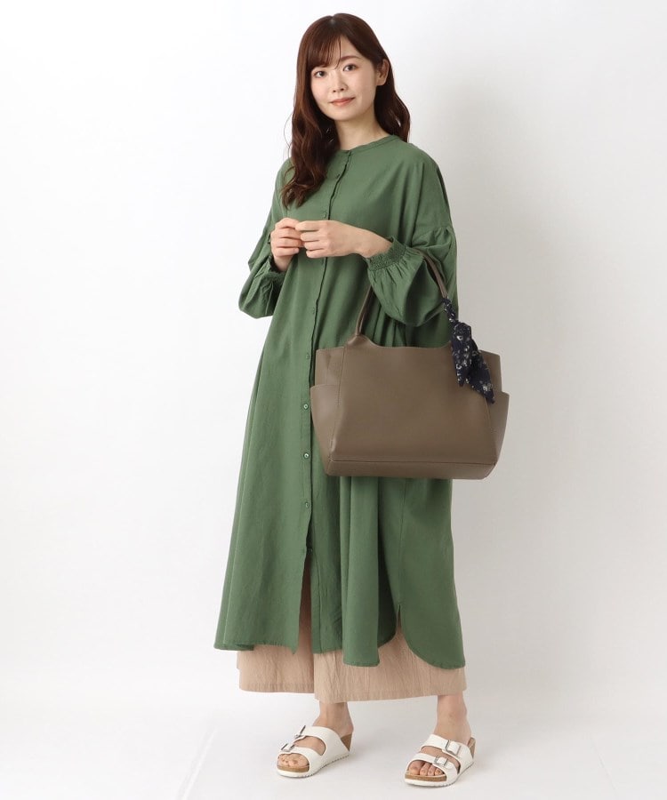 ワンズテラス(one'sterrace)のSE 美収納スカーフ付き 合皮A4トート17