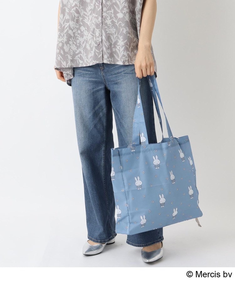 ワンズテラス(one'sterrace)のDick Bruna miffy ショッピングバッグ M ブルードレス8