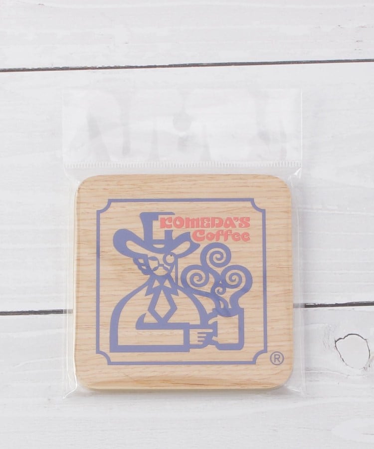 ワンズテラス(one'sterrace)の◆コメダ 木製コースター4