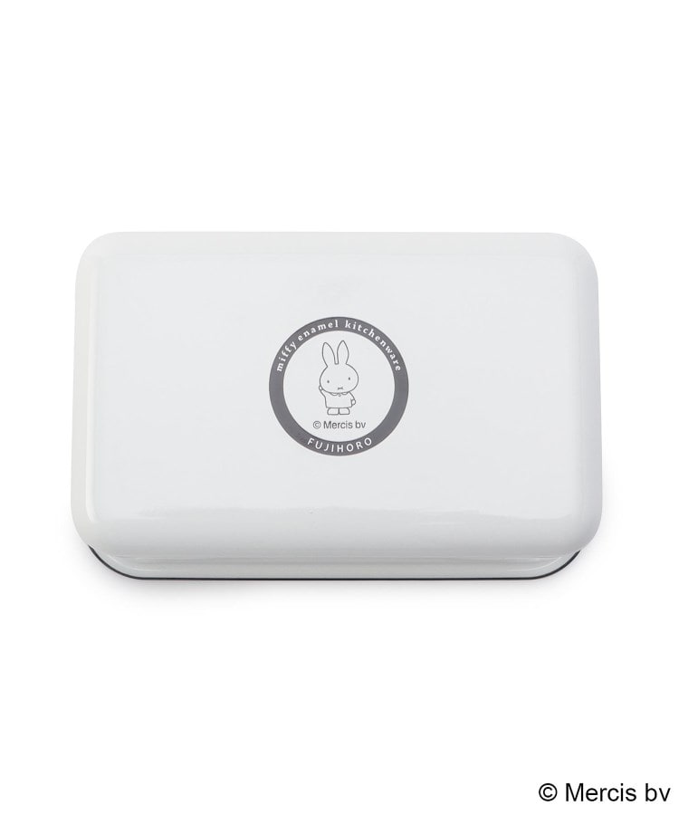 ワンズテラス(one'sterrace)の【数量限定】Dick Bruna miffy 深型角容器 M ブルーフラワー3