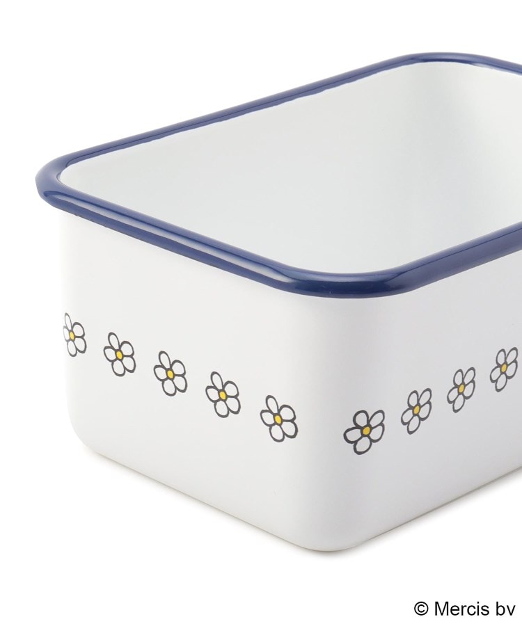 ワンズテラス(one'sterrace)の【数量限定】Dick Bruna miffy 深型角容器 M ブルーフラワー4