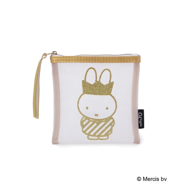 ワンズテラス(one'sterrace)のDick Bruna miffy メッシュポーチ S 王冠 ミッフィー