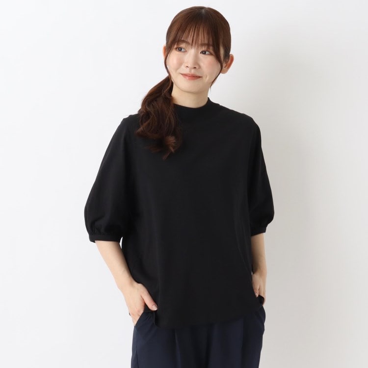 ワンズテラス(one'sterrace)の【リンネル7月号掲載】パフスリーブ 綿カットソープルオーバー カットソー