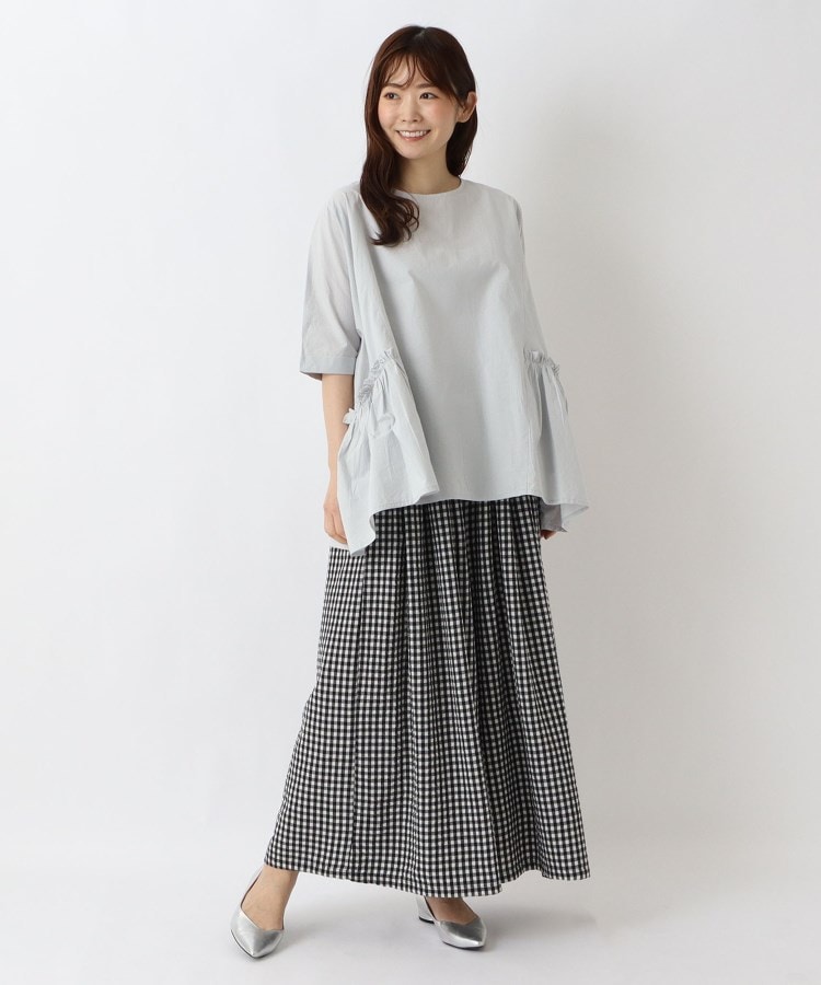 ワンズテラス(one'sterrace)のサッカータック ワイドパンツ9