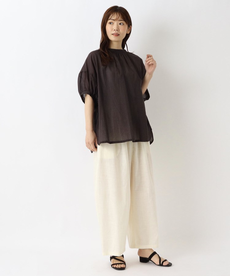 ワンズテラス(one'sterrace)のコットン スラブワイドパンツ9