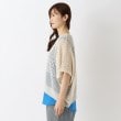 ワンズテラス(one'sterrace)の透かし 柄編みプルオーバーベスト2