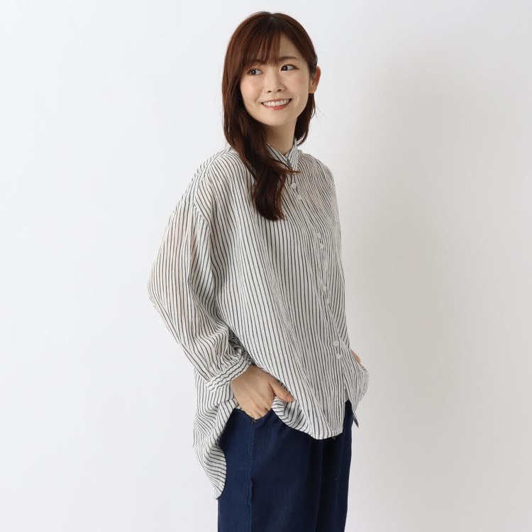 ワンズテラス(one'sterrace)のコットンワッシャーブラウス シャツ・ブラウス