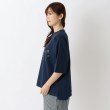ワンズテラス(one'sterrace)のコットン天竺 花柄刺繍入りプルオーバー2