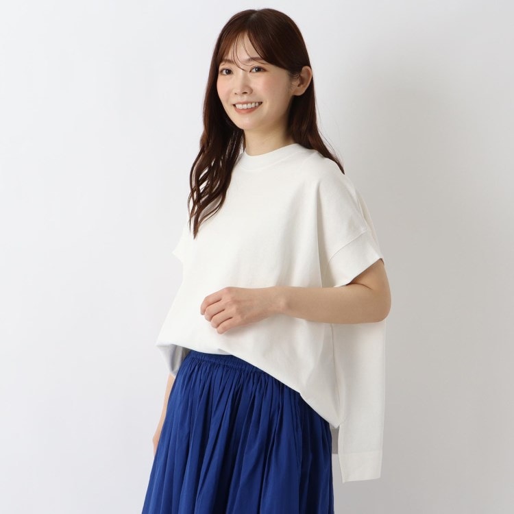 ワンズテラス(one'sterrace)の【リンネル7月号掲載】ヘビーウェイト 天竺半袖プルオーバー カットソー
