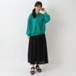 ワンズテラス(one'sterrace)のボイル ロング丈 ギャザースカート11