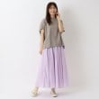 ワンズテラス(one'sterrace)のボイル ロング丈 ギャザースカート13