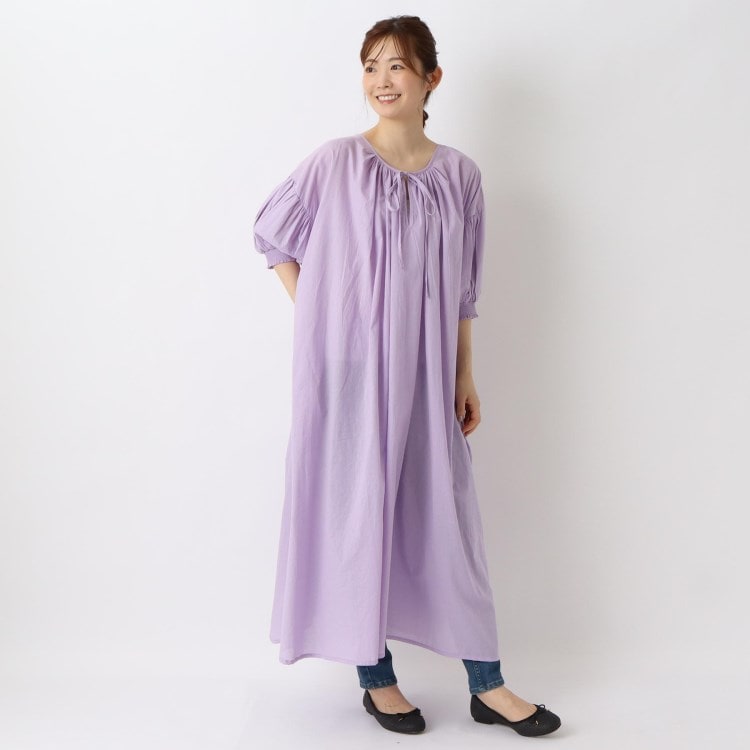 ワンズテラス(one'sterrace)の2WAYギャザーワンピース マキシ・ロングワンピース