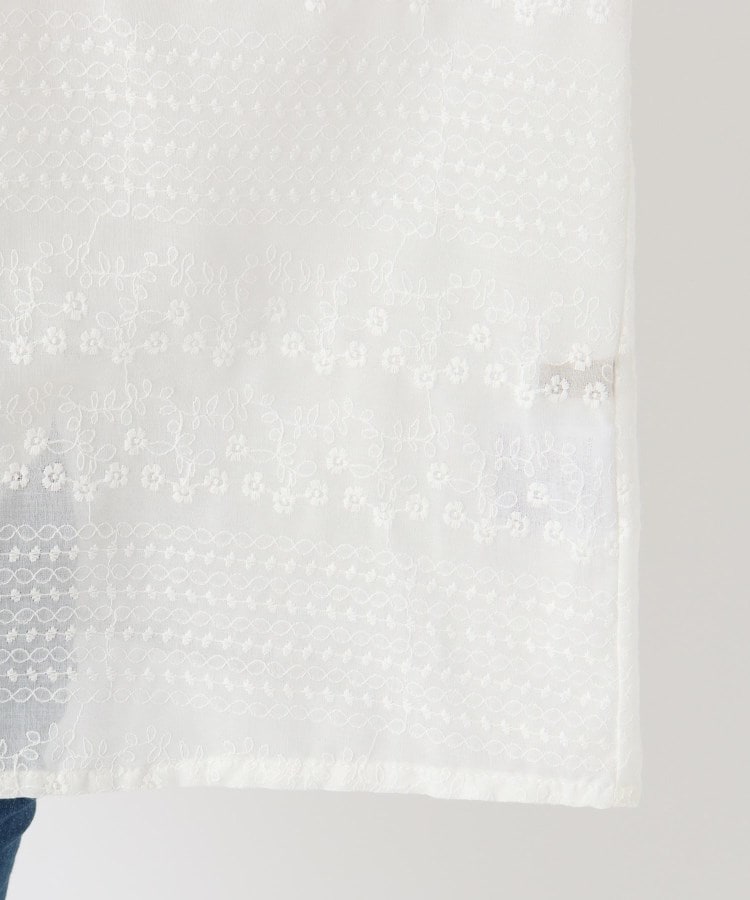 ワンズテラス(one'sterrace)の2WAY総刺繍ブラウス6