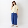 ワンズテラス(one'sterrace)のコットン天竺 パッチワーク 5分袖プルオーバー9