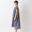 ワンズテラス(one'sterrace)の花柄PT フレンチスリーブ 前開きワンピース2