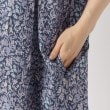 ワンズテラス(one'sterrace)の花柄PT フレンチスリーブ 前開きワンピース6