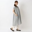 ワンズテラス(one'sterrace)の花柄PT フレンチスリーブ 前開きワンピース12