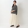 ワンズテラス(one'sterrace)のボーダー 袖切替プルオーバー9