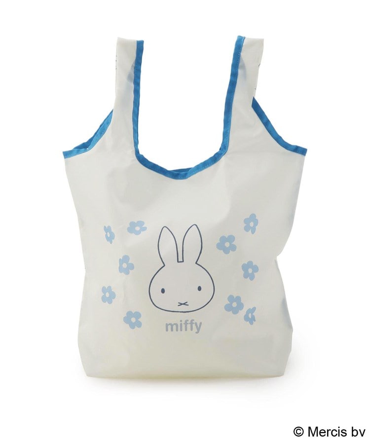 ワンズテラス(one'sterrace)のDick Bruna miffy エコバッグ ブルードレス アイボリー(904)
